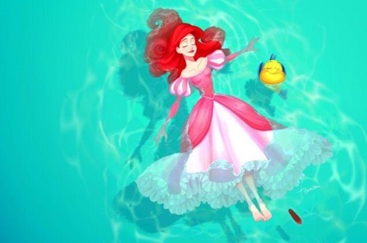 PETA Minta Film Disney Ariel the Little Mermaid tanpa Ikan 