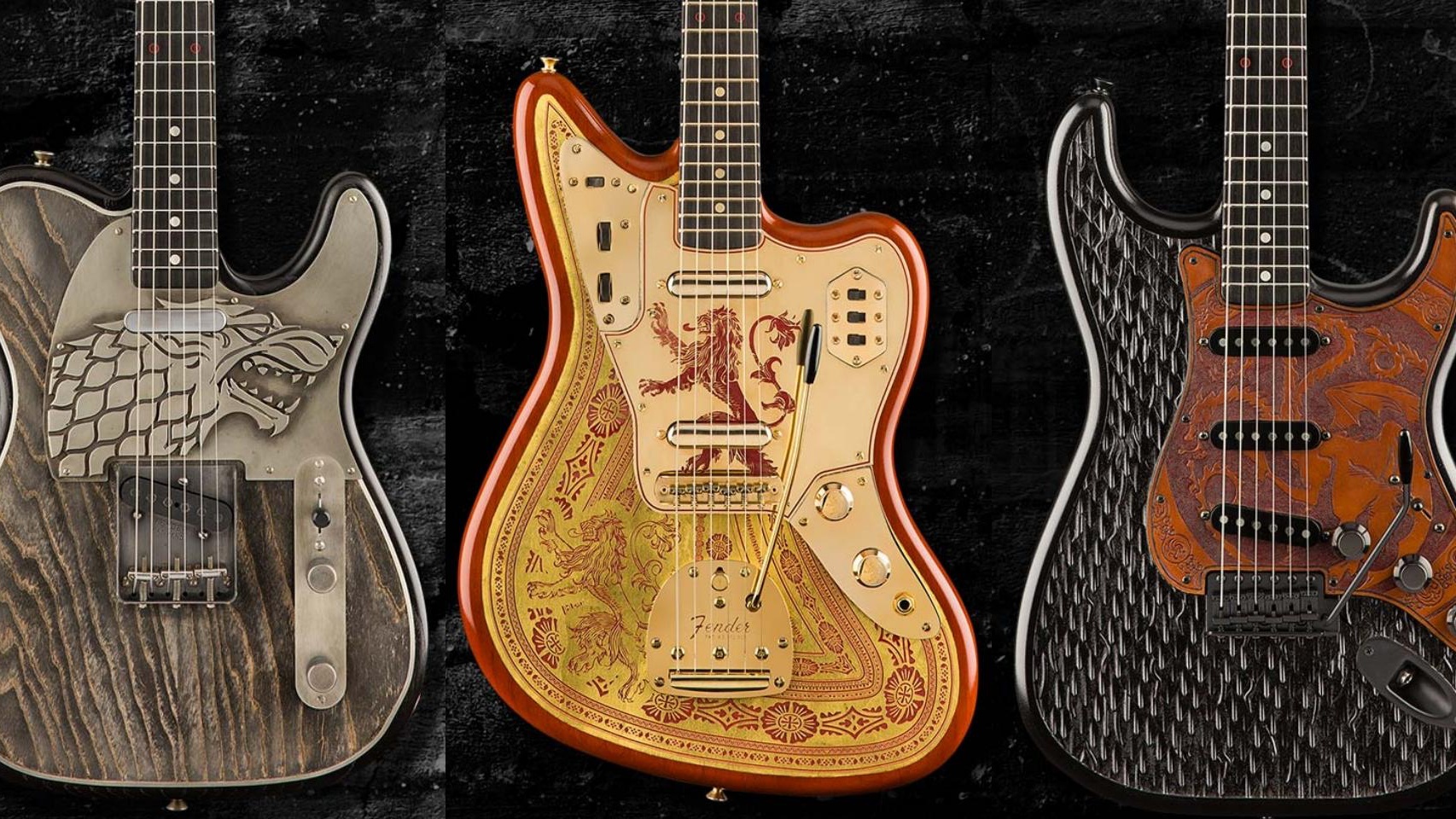 Cek Kolaborasi Ciamik Gitar Fender dan Serial Game of Thrones, Harganya Selangit!