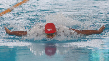 PON XXI Aceh-Sumut: Aksi Joe Aditya dalam Penyisihan Renang 100 Meter Gaya Punggung Putra