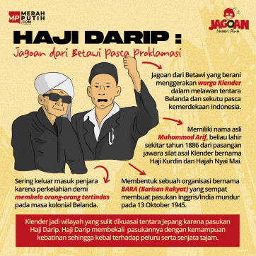 Haji Darip : Jagoan dari Betawi Pasca Proklamasi