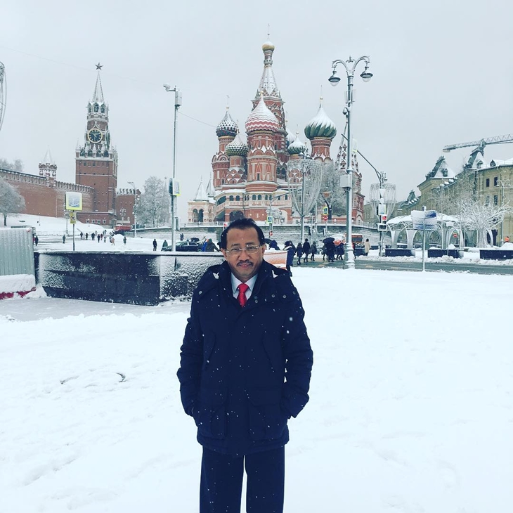 Duta Besar Indonesia untuk Federasi Rusia. Wahid Supriyadi. (Foto: instagram.com/wahid.supriyadi)