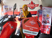 Federal Oil Distribusikan Yamaha XMAX 250cc untuk Konsumen Beruntung