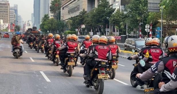 Polri Lakukan Patroli Besar-Besaran di Jabodetabek, Redam dan Tindak Pelaku Kerusuhan