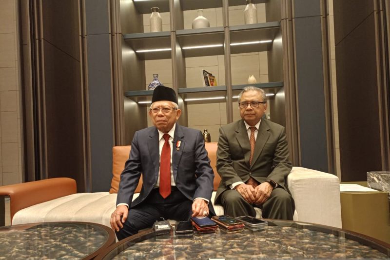 Wapres Ma'ruf Minta PM Uzbekistan Bangun Sukarno Memorial Library