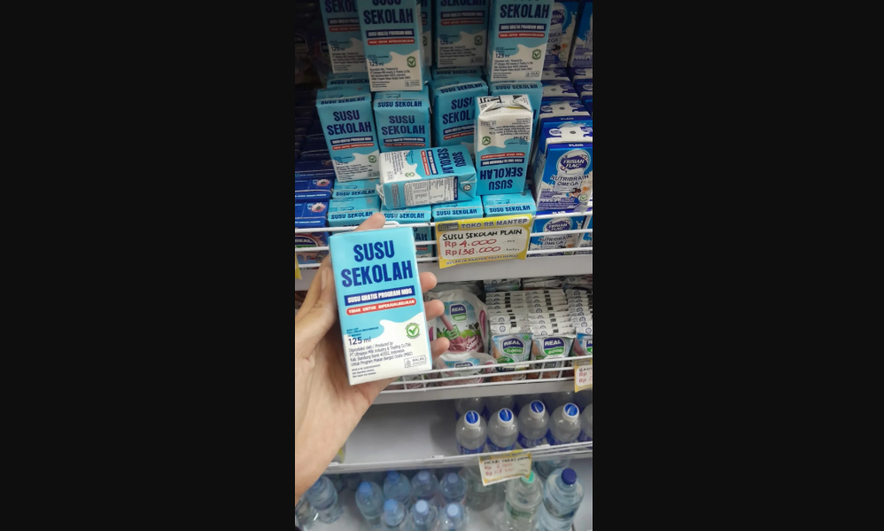 Viral Video Susu MBG Gratis Dijual di Minimarket, Begini Penjelasan Kepala BGN