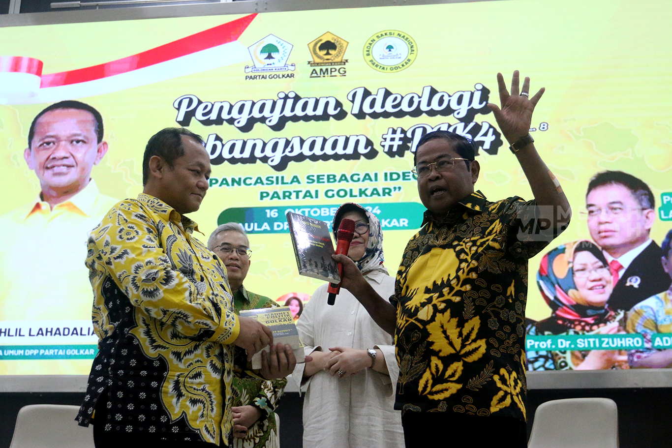 Peluncuran Buku Bertema Pancasila Sebagai Ideologi Partai Golkar di Jakarta