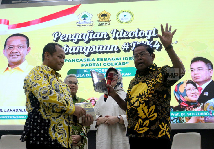 Peluncuran Buku Bertema Pancasila Sebagai Ideologi Partai Golkar di Jakarta