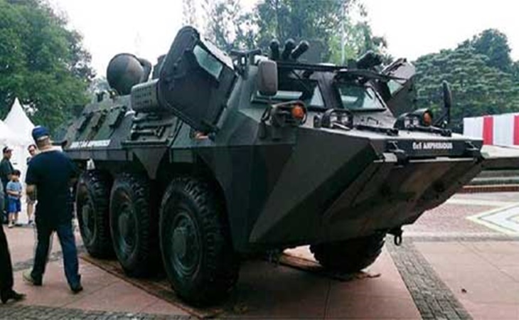 Panser Anoa 2 APC Terbaru Produksi PT Pindad Dipamerkan di IBD Expo 2018
