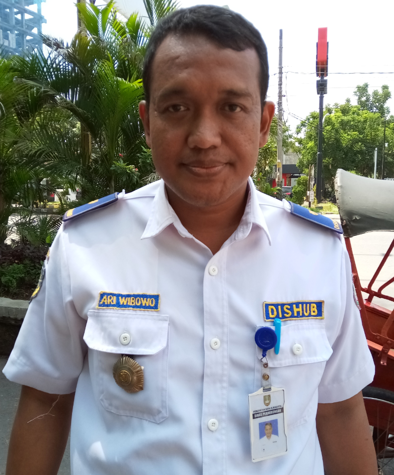 Kepala Lalu Lintas Dishub Solo, Ari Wibowo, Kamis (26/12). (MP/Ismail)