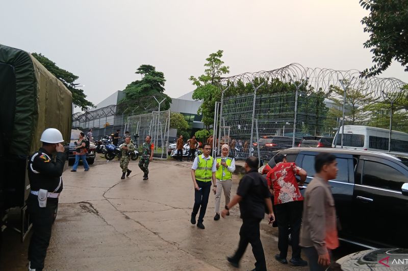 Prosesi Pemulangan 3 Jenazah Satgas UNIFIL di Bandara Soekarno Hatta Dijaga Ketat Aparat Gabungan