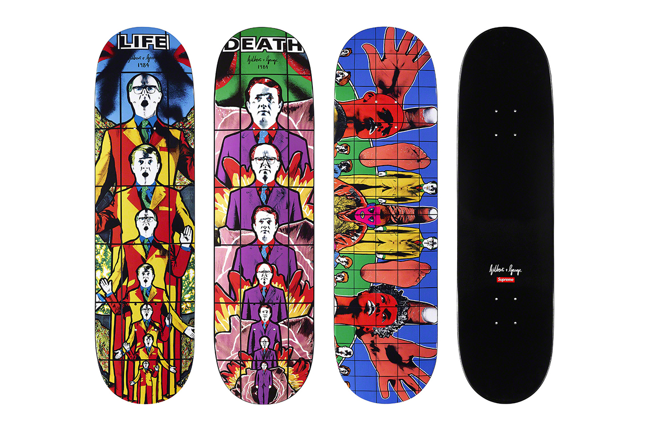 Supreme Menggandeng Seniman Senior Gilbert & George untuk Koleksi Terbaru 2019