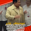 Momen Perdana Prabowo Naik Whoosh Sejak Jadi Presiden