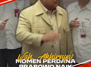 Momen Perdana Prabowo Naik Whoosh Sejak Jadi Presiden