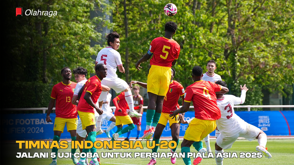 Timnas Indonesia U-20 Jalani 5 Uji Coba untuk Persiapan Piala Asia 2025