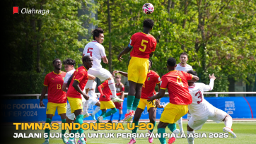 Timnas Indonesia U-20 Jalani 5 Uji Coba untuk Persiapan Piala Asia 2025