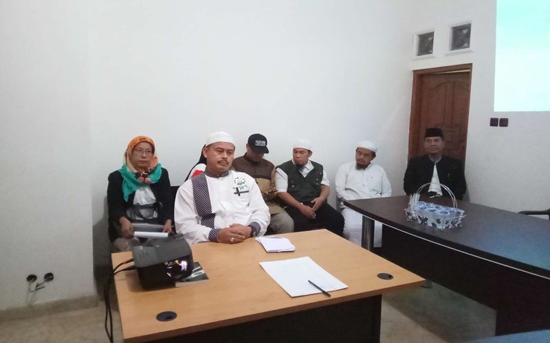 Ketua PA 212 Slamet Ma'arif di Polresta Solo