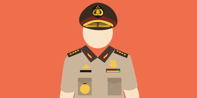 Ilustrasi polisi