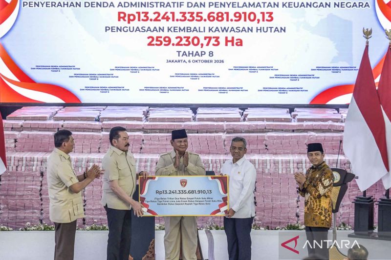 Prabowo Senang Satgas PKH Setor Duit Tunai Rp 52 Triliun Dari Praktek Curang