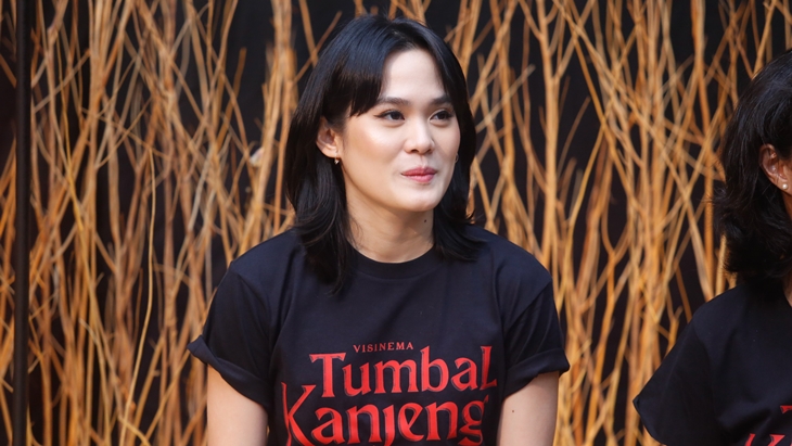 Sheryl Sheinafia Debut Film Horor di 'Tumbal Kanjeng Iblis'