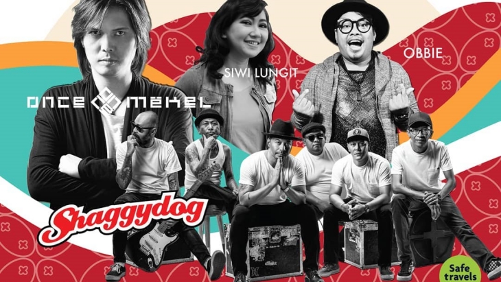 Once dan Shaggy Dog Meriahkan Konser Virtual Sumpah Pemuda