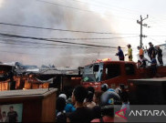 Asrama Polisi di Makassar Kebakaran, 36 Rumah Hangus Dilalap Api