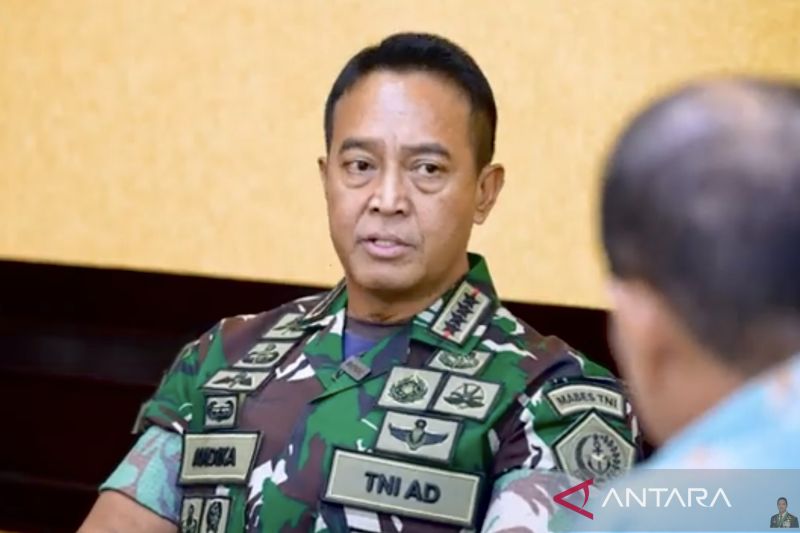 Panglima TNI Jenderal Andika Perkasa. (Foto: Antara)