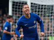 Dwi Gol Hazard Bawa Chelsea Tak Terkalahkan dalam Tujuh Pertandingan 