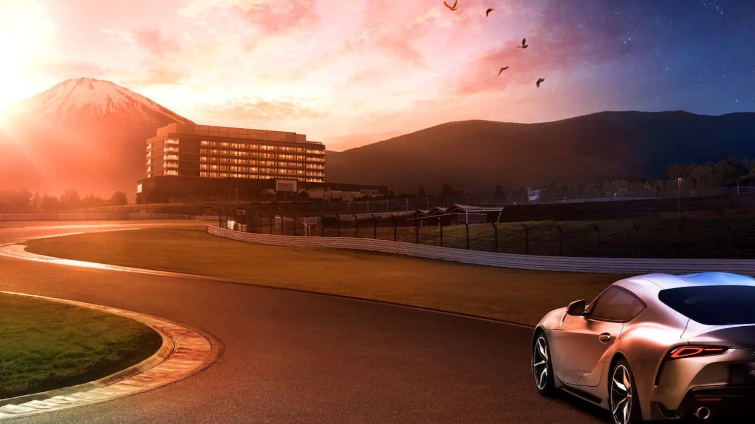 Habiskan Malam di Fuji Speedway Hotel Bisa Kendarai Toyota Supra