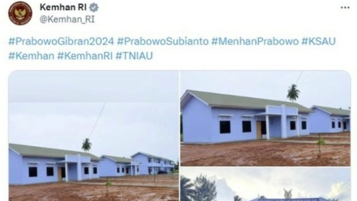 Bawaslu Teliti Laporan Cuitan Akun X Kemhan Kampanye untuk Prabowo-Gibran
