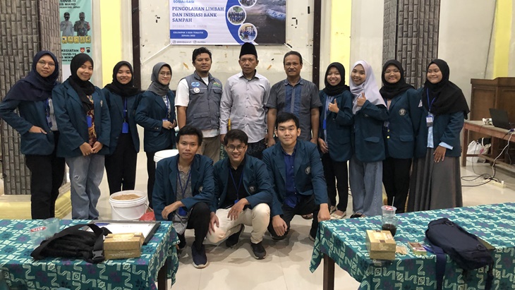 Kegiatan KKN Sulap Sampah Jadi Rupiah di Kabupaten Jepara