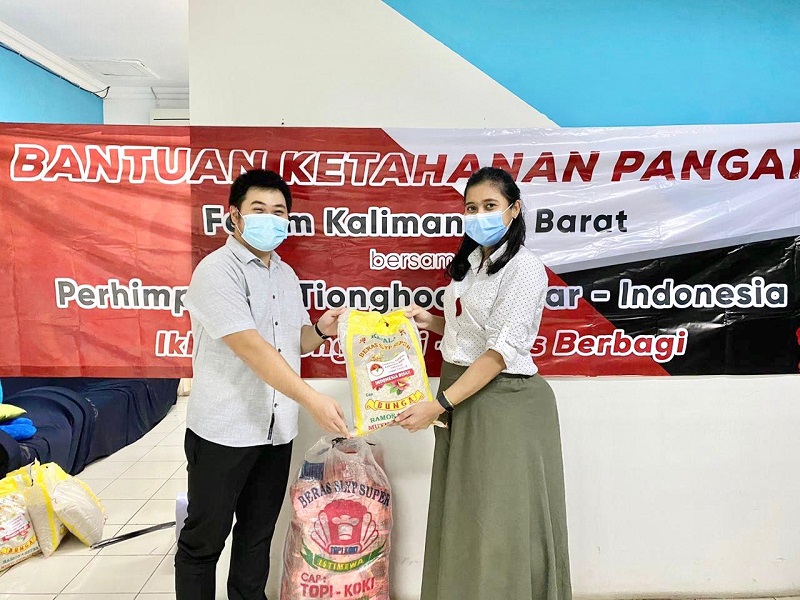 Hadapi Pandemi, Forkalbar dan PTK Indonesia Salurkan Bantuan Bagi Disabilitas