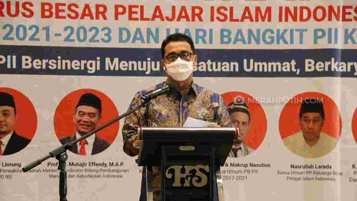 Hadiri Pelantikan, Riza Minta PII Bantu Bangun Jakarta