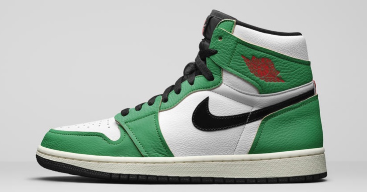 Women’s Air Jordan I HI OG “Lucky Green” . (Foto Modern Notorierty)