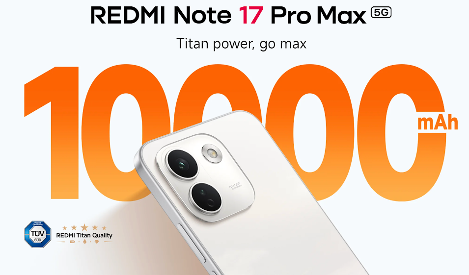 Harga dan Spesifikasi Redmi Note 17 Pro Max 5G, Bawa Baterai 10.000mAh