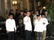  Jokowi Ajak Kiai Ma'ruf ke Halim Tanggapi Putusan MK