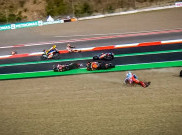 Jack Miller Ungkap Penyebab Kecelakaan Beruntun 4 Pembalap di MotoGP Mandalika