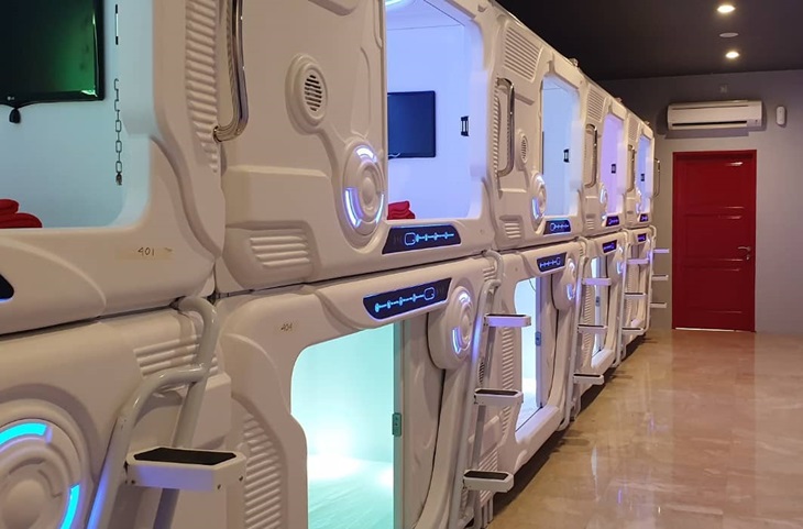 Hotel Kapsul Jakpod. (Instagram/@jakpodhotel)