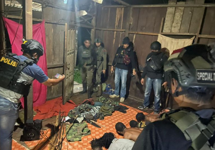 Polisi Susun Rencana Pembebasan Pekerja Tower BTS di Papua