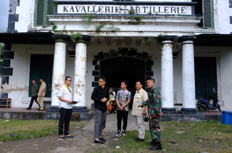 Prabowo Bakal Revitalisasi Markas Kaveleri Mangkunegaran