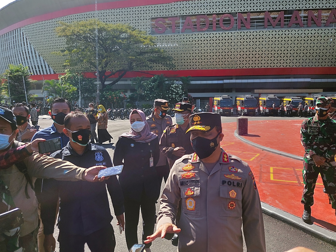Kapolda Jawa Tengah Irjen Pol Ahmad Lutfi, Selasa (6/7). (MP/Ismail)
