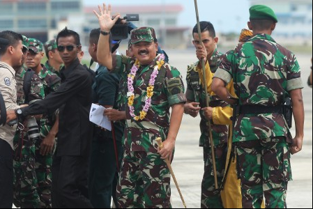 Panglima TNI Kunjungi Miangas Sambil Pantau Prajurit Perbatasan