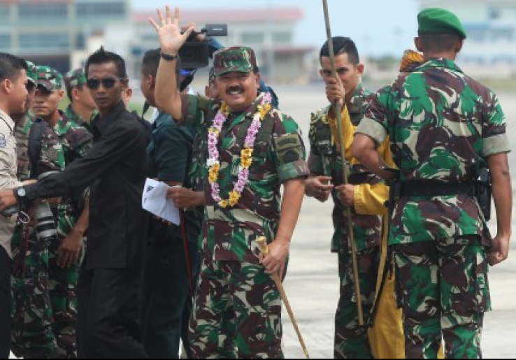 Panglima TNI Kunjungi Miangas Sambil Pantau Prajurit Perbatasan