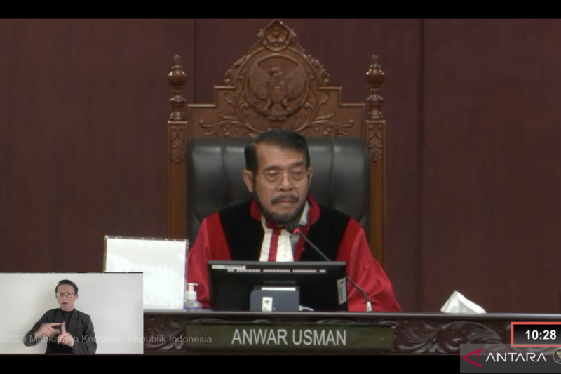 MK Tolak Gugatan Perpanjangan Masa Jabatan Presiden