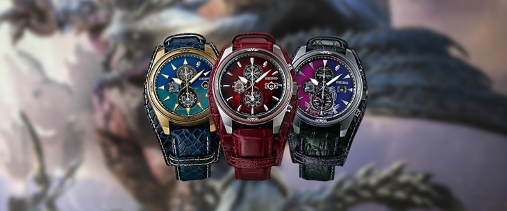 Jam Tangan Bertemakan Monster Hunter ala Seiko