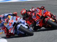 Beda Pendapat Marquez dan Bagnaia Soal 'Towing' di MotoGP
