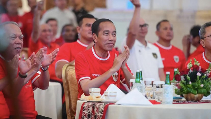 Jokowi Puji Semangat Timnas U-23, Yakin Lolos Olimpiade Paris 2024