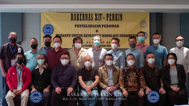  Rakernas Ke-XIV di JHL Solitaire Hotel Serpong, Tangerang, 20 dan 21 Maret 2021. (Foto: MP/Perkin)