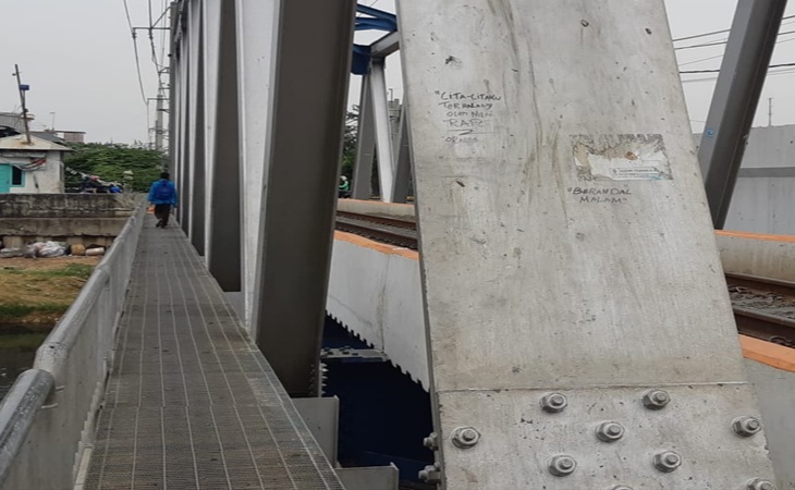 Pembangunan JPO di Kawasan Sudirman-MH Thamrin Jakarta Pusat