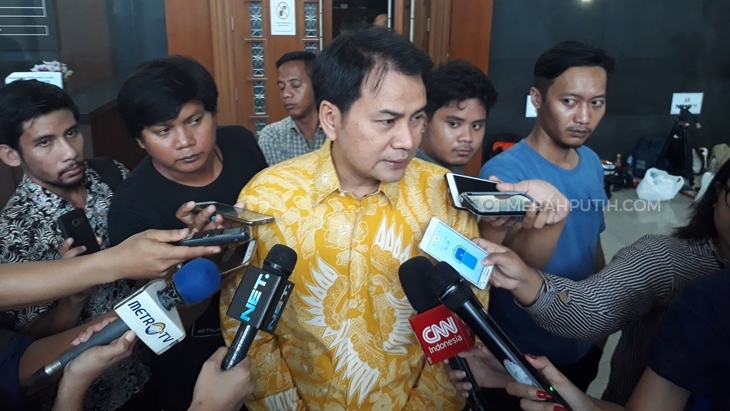 Politisi Partai Golkar Aziz Syamsuddin. (MP/Ponco Sulaksono)