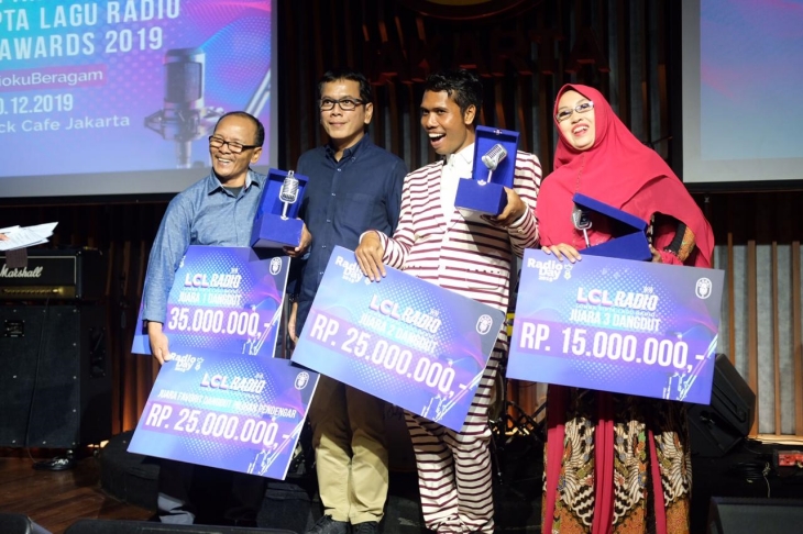 Pemenang lomba genre dangdut (Foto: PRSSNI)